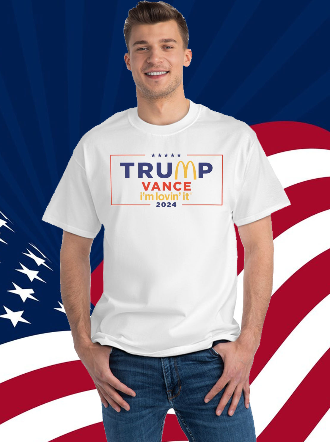 McDonald’s Trump vance I’m Lovin’ It 2024 Shirt