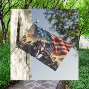 Patriotic Donald Trump 2024 Flag