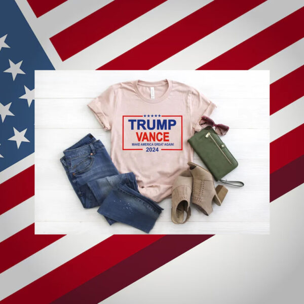 President Donald Trump and JD Vance Republican Shirt