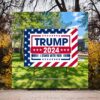 President Trump 2024 I Stand With You Yard Sign