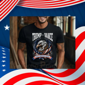 Pro America Eagle Trump Vance Shirt