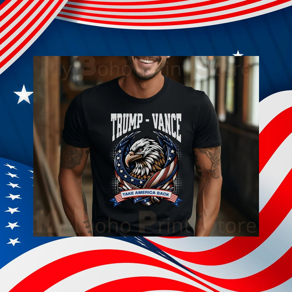 Pro America Eagle Trump Vance Shirt