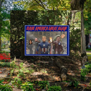 Republicans Crew Yard Sign, Make America Great Again Yard Sign