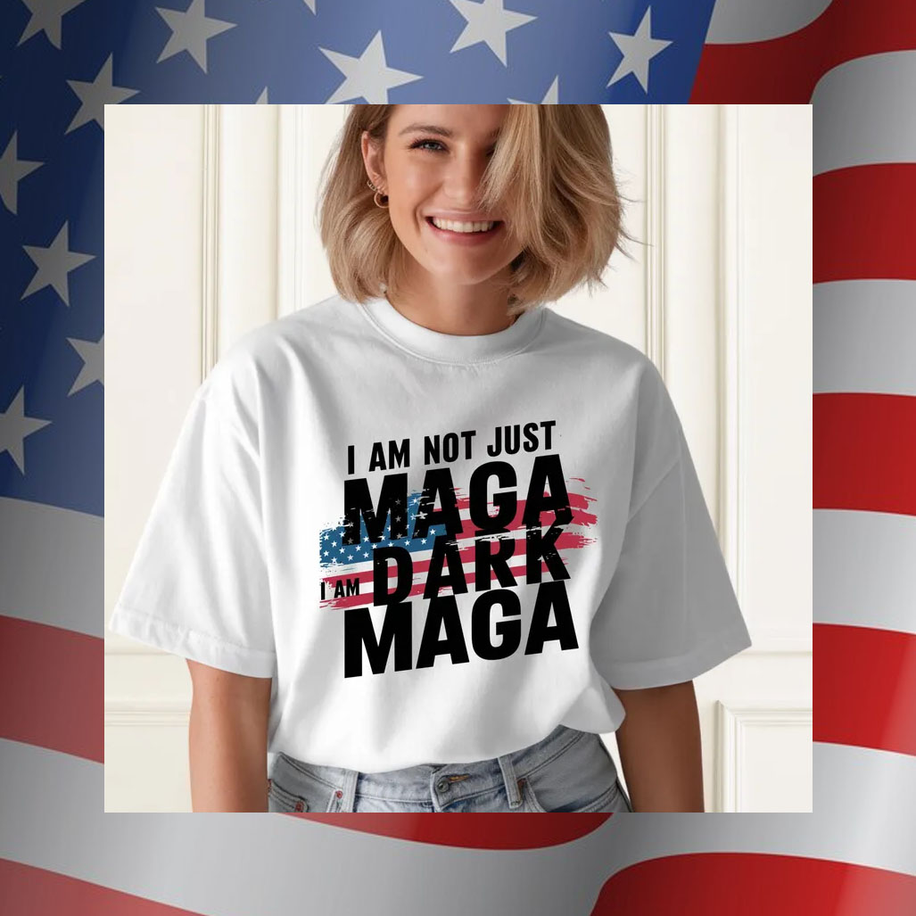 Retro Trump Shirt President 2024, Dark MAGA T-shirt, Election 2024 Donald Trump Support Trump Republican Women Men Merica T-shirt