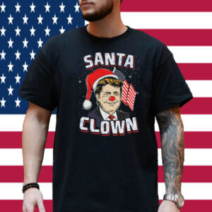 Santa Clown UNISEX Shirt Funny Donald Trump Christmas