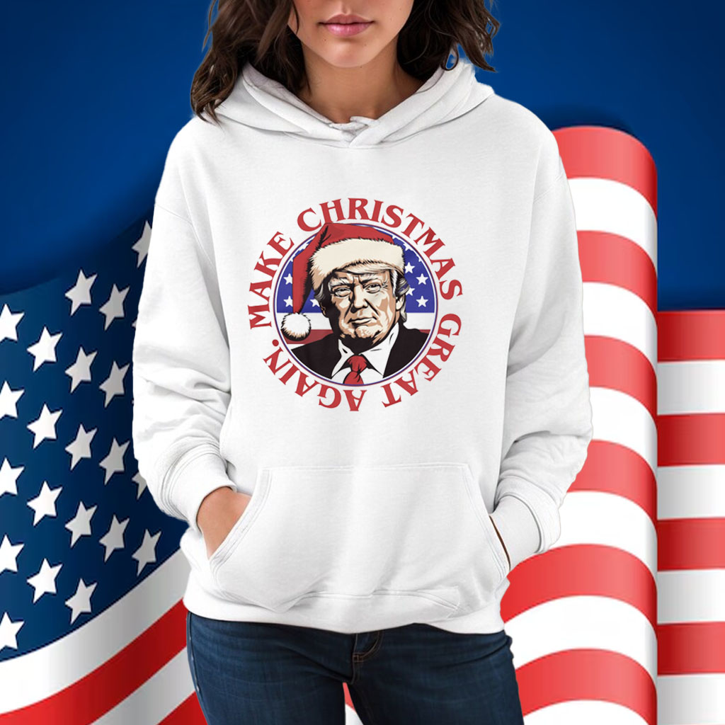 Santa Trump Tee MAGA Make Christmas Great Again T-Shirt