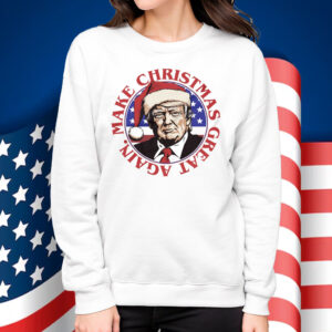 Santa Trump Tee MAGA Make Christmas Great Again T-Shirt