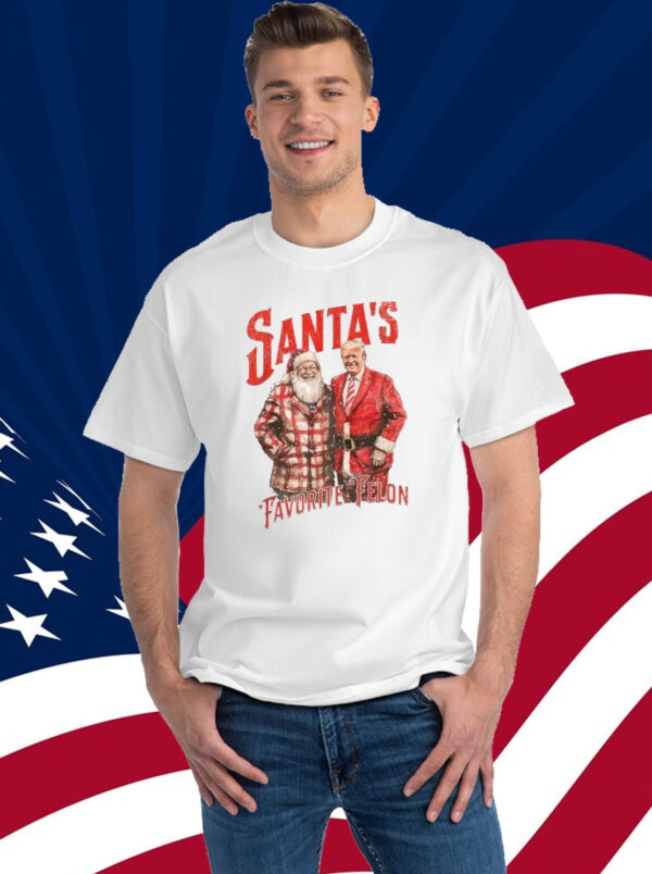 Santa’s Favorite Felon Shirt