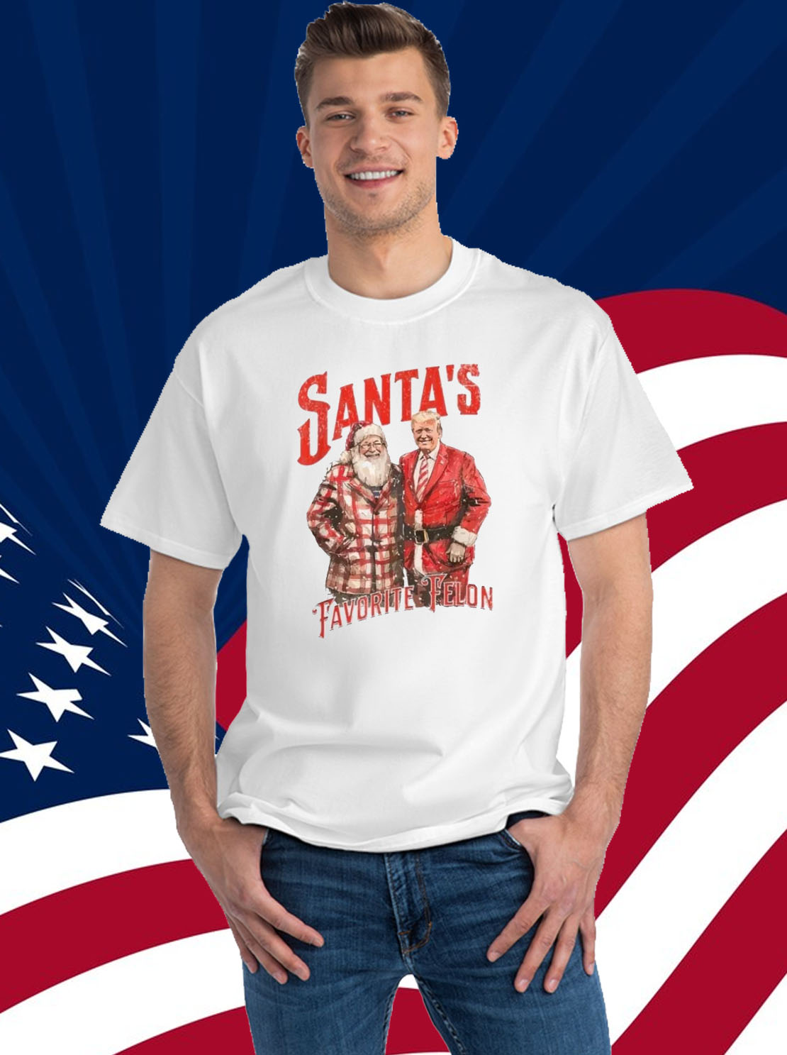 Santa’s Favorite Felon Shirt