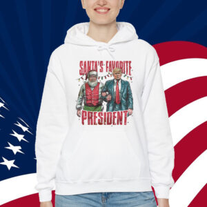 Santa's favorite president Trump Christmas T-Shirt