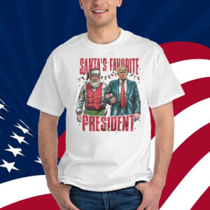 Santa's favorite president Trump Christmas T-Shirt