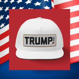 TRUMP 2024 MAGA Hat Embroidered Patch, Flat Bill Snap Back