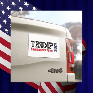 TRUMP Save America Again Car Magnets - Pro Trump 2024 - Republican Fan - Donald Trump Support Election