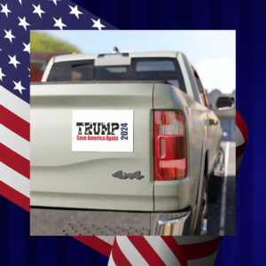 TRUMP Save America Again Car Magnets - Pro Trump 2024 - Republican Fan - Donald Trump Support Election