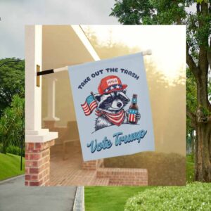 Take Out The Trash, Vote Trump Flag