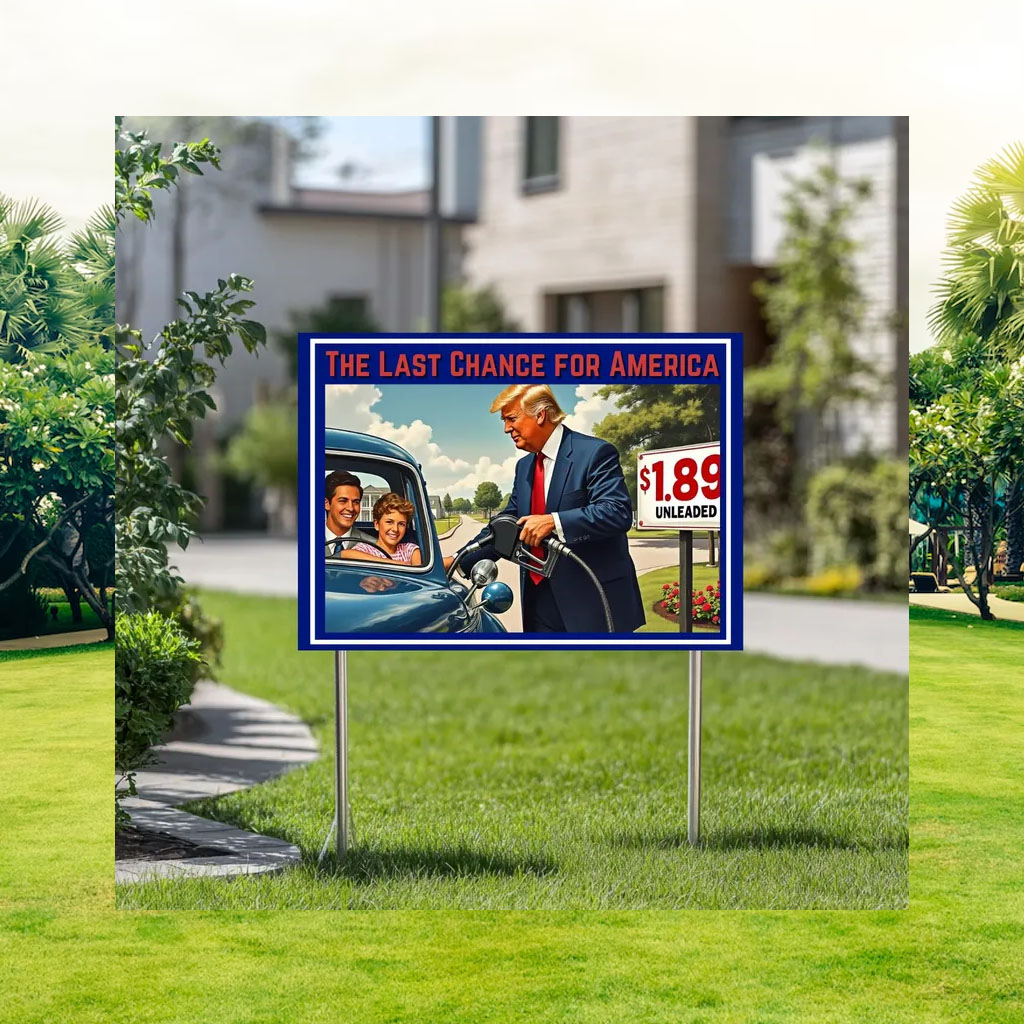 The Last Chance For America Yard Sign