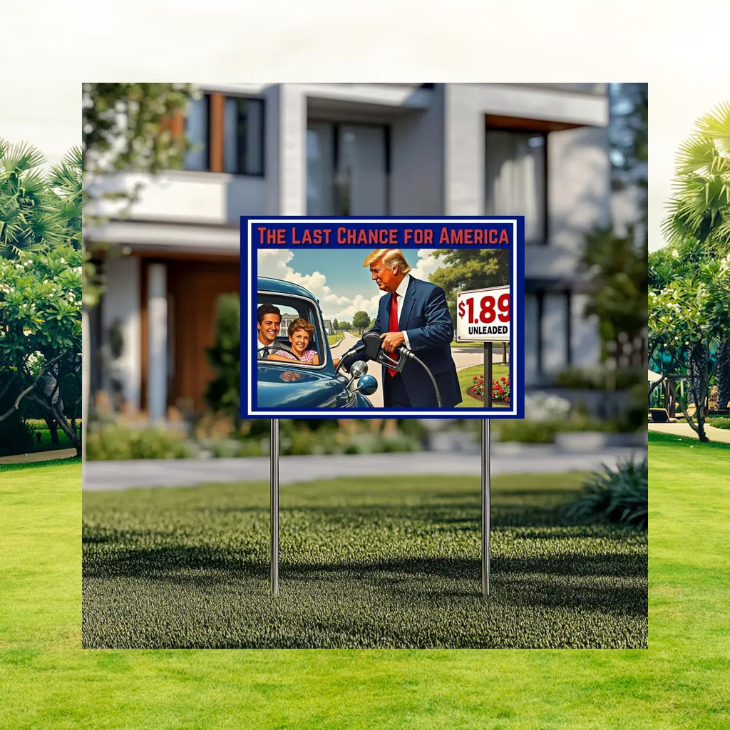 The Last Chance For America Yard Sign