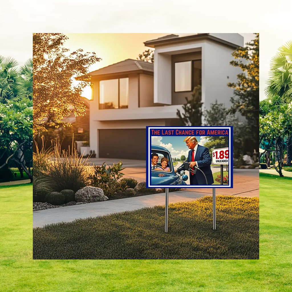 The Last Chance For America Yard Sign