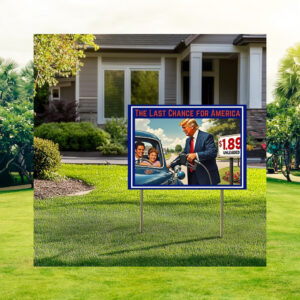 The Last Chance For America Yard Sign