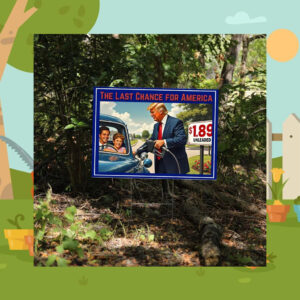 The Last Chance For America Yard Sign, Make America Great Again Yard Sign