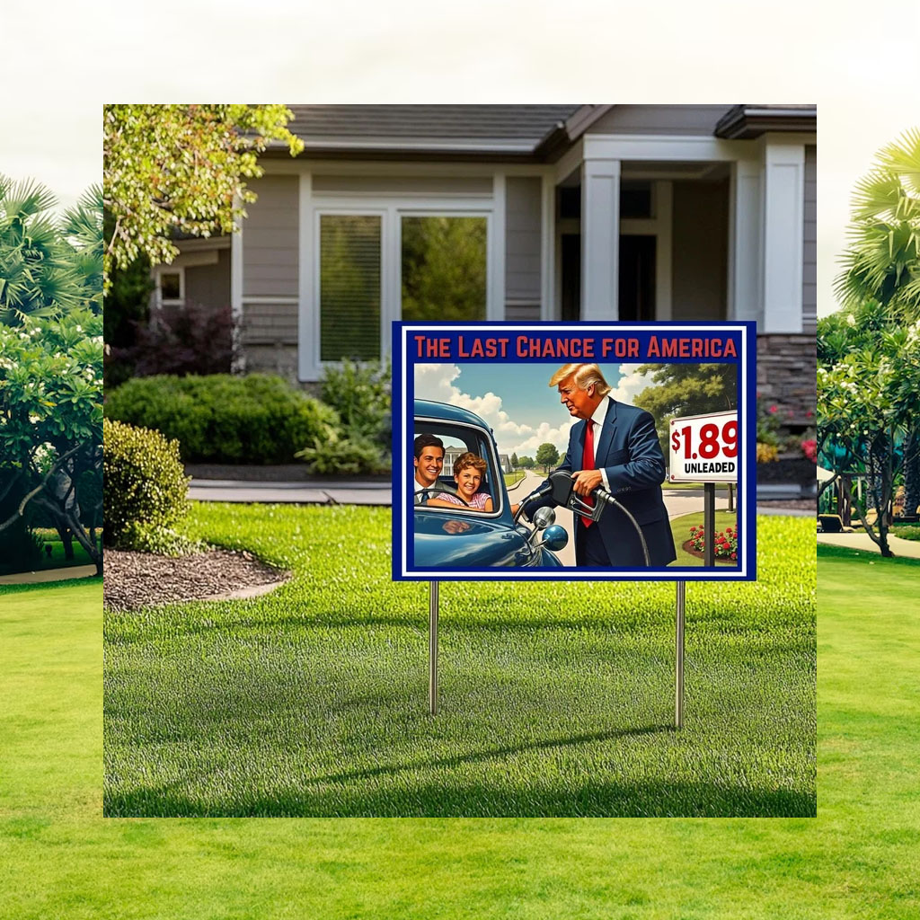 The Last Chance For America Yard Sign