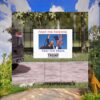 Trump 2024 Fight For Freedon Pray For Peace America Yard Sign