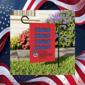 Trump 2024 Flag , Patriotic Outdoor Banner , Show Your Support for the 2024 Campaign , Perfect for Yard or Home Decor