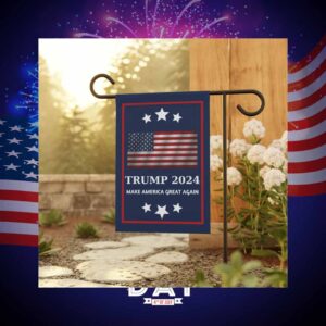 Trump 2024 MAGA Garden Flag