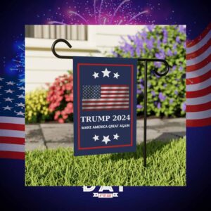 Trump 2024 MAGA Garden Flag