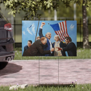 Trump 2024 President Yard Sign