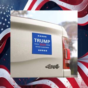 Trump 2024 Return To Great Teness Car Magnet