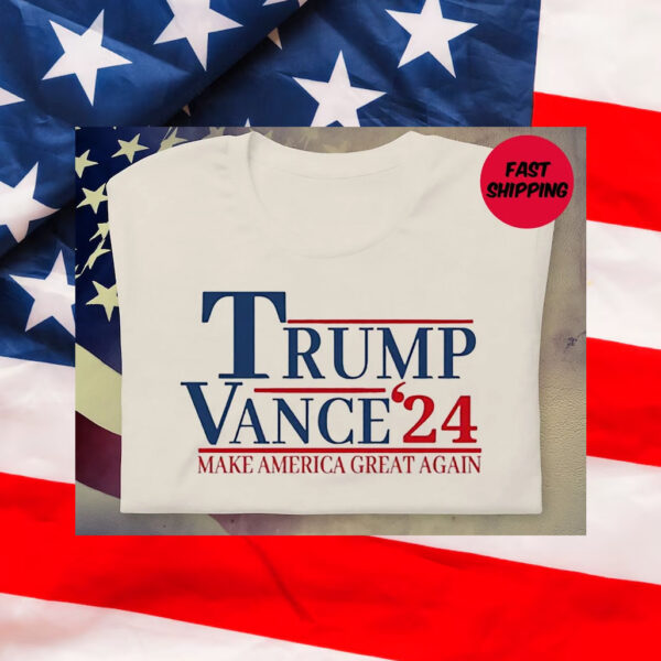 Trump 2024 Show Your Support with Trump Vance 24 Election Merchandise Shirt