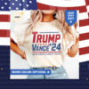 Trump 2024 Support Trump and Vance with Official Campaign Shirts