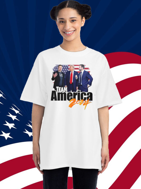 Trump 2024, Team America, Elon Musk T-Shirt