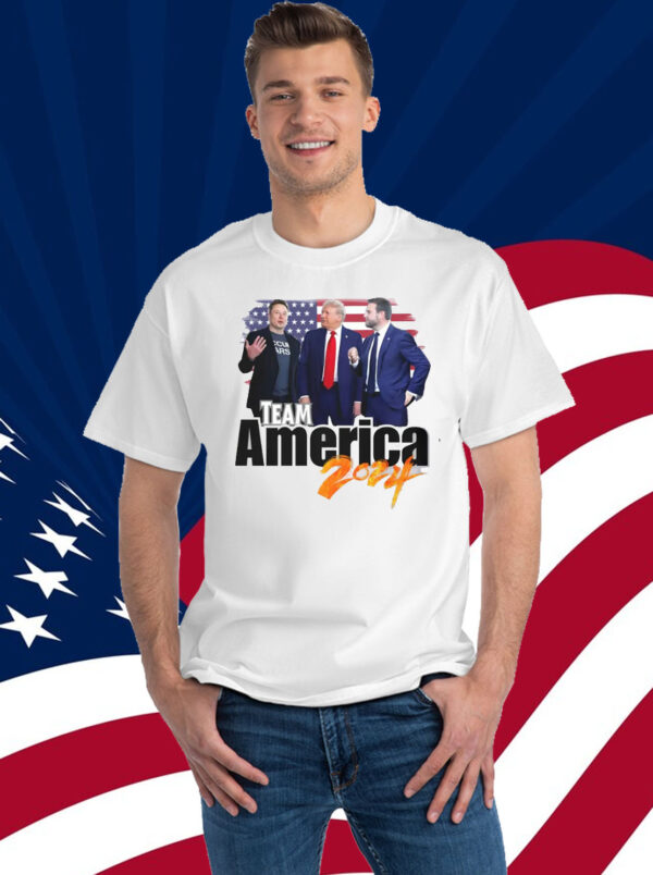 Trump 2024, Team America, Elon Musk T-Shirt