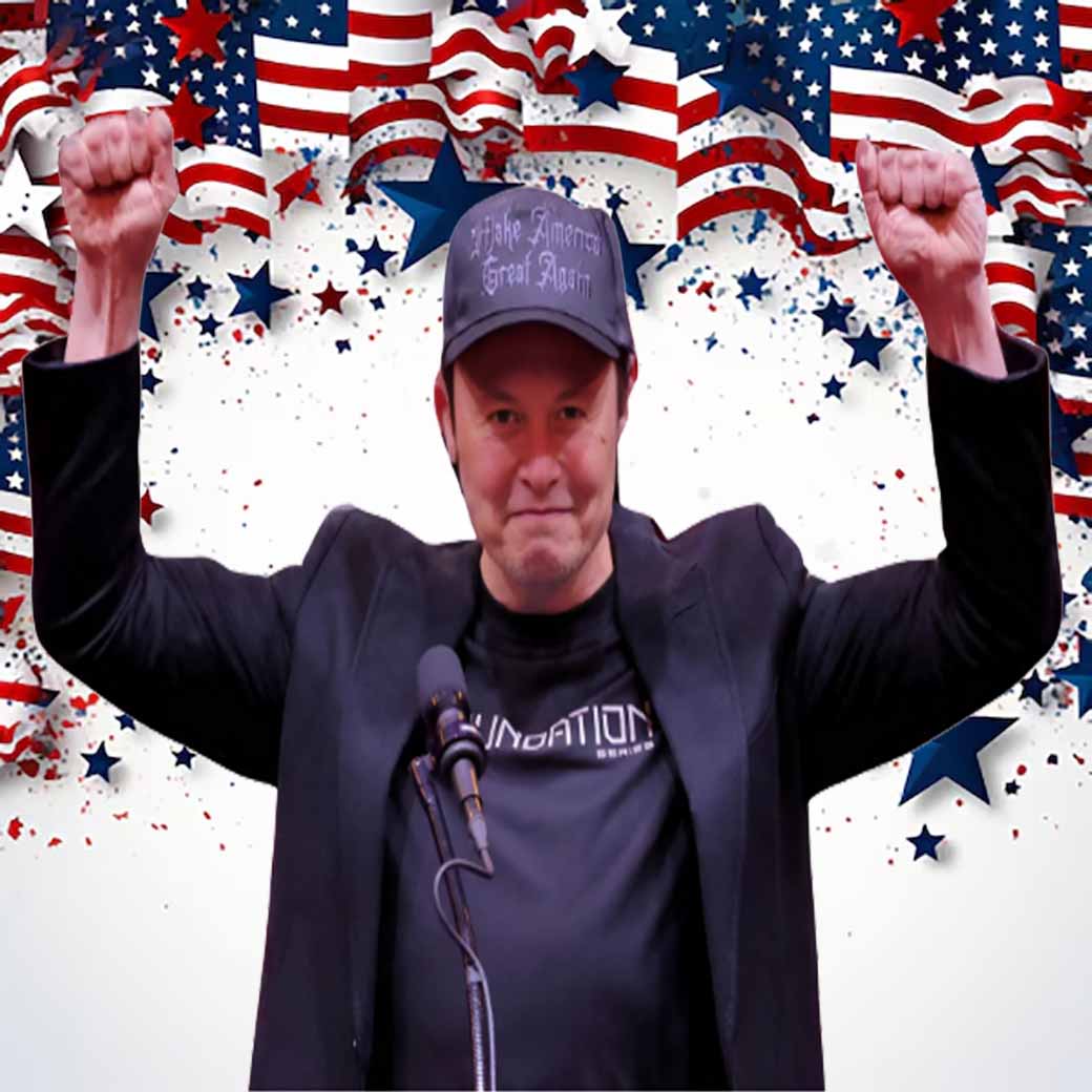 Trump Dark Gothic Make America Great Again 2024 Hat