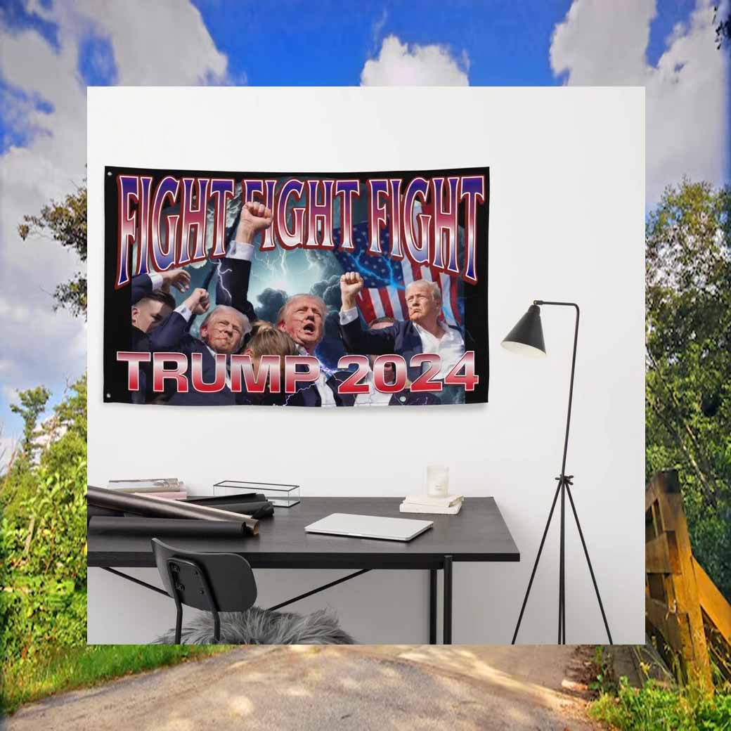 Trump Fight Flag, Trump Fight Like Hell Flag