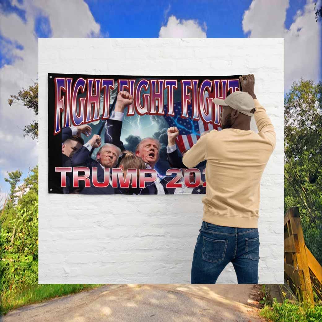 Trump Fight Flag, Trump Fight Like Hell Flag
