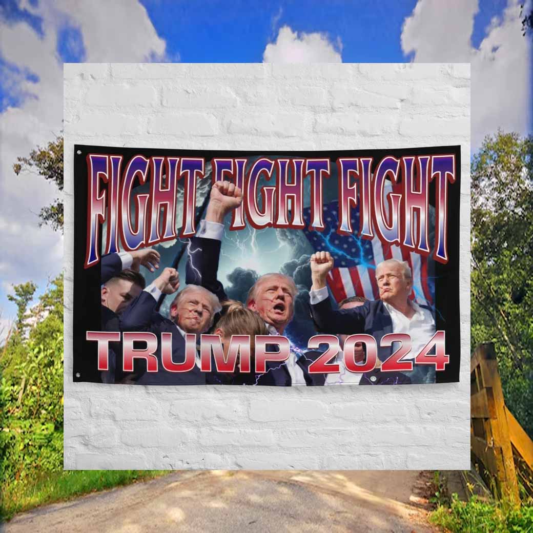 Trump Fight Flag, Trump Fight Like Hell Flag