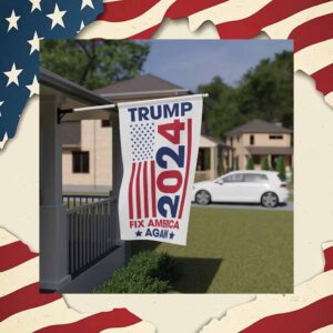 Trump Fix America Again Flag