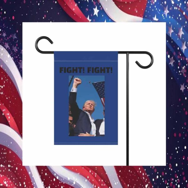 Trump Flag, Trump Yard Flag Fight Fight