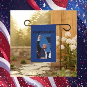 Trump Flag, Trump Yard Flag Fight Fight