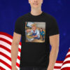 Trump Frying and Kamala Mopping Floor T-Shirt