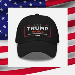 Trump Hat, Trump Vance Hat, Red MAGA Cap for Dad