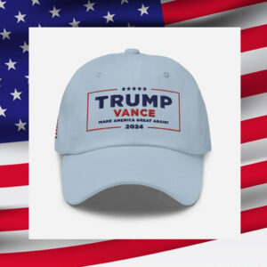 Trump Hat, Trump Vance Hat, Red MAGA Cap for Dad