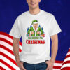 Trump I'll Be Home for Christmas 2024 T-Shirt