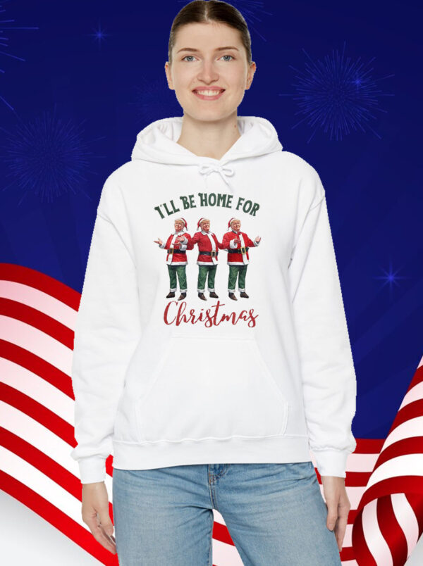 Trump I'll Be Home for Christmas - Election Trump Christmas T-Shirt