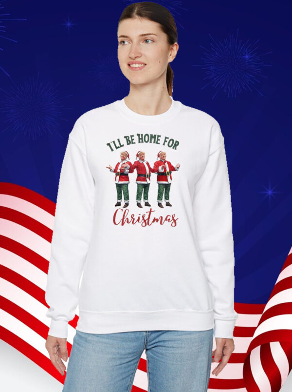 Trump I'll Be Home for Christmas - Election Trump Christmas T-Shirt