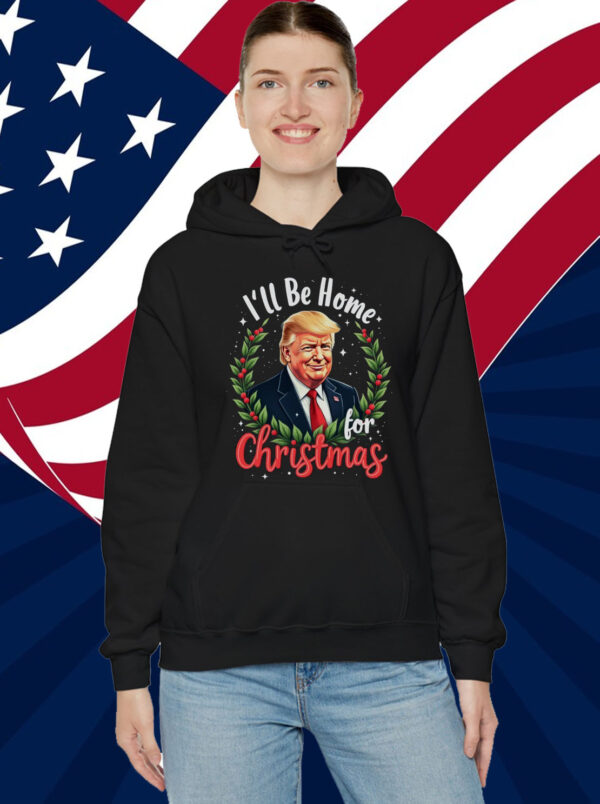 Trump I'll be Home for Christmas 2024 Shirt