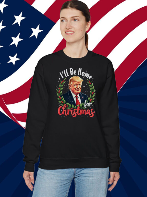 Trump I'll be Home for Christmas 2024 Shirt
